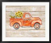 Happy Harvest I-Truck Fine Art Print