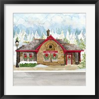 Christmas Village III Fine Art Print