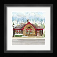 Christmas Village III Framed Print
