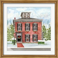 Christmas Village V Fine Art Print