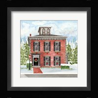 Christmas Village V Framed Print