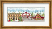 Christmas Village panel II Fine Art Print