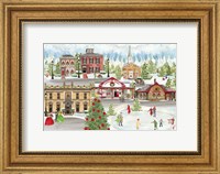 Christmas Village landscape Fine Art Print