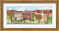 Harvest Village panel I Fine Art Print