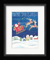 Making Spirits Bright portrait Fine Art Print