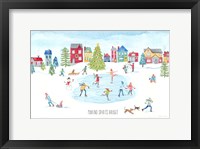 Vintage Holiday Cheer landscape Fine Art Print