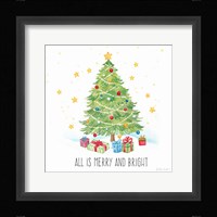 Vintage Holiday Cheer II Framed Print