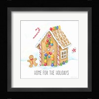 Vintage Holiday Cheer III Framed Print