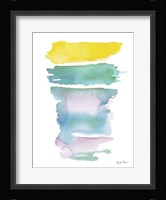 Sideways I Pastel Framed Print