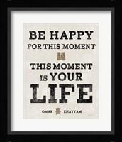 Cabin Life III Framed Print