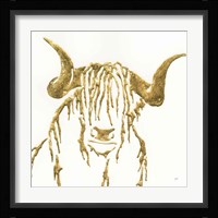 Gilded Highlander II Framed Print