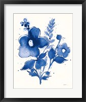 Independent Blooms Blue IV v2 Fine Art Print