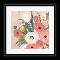 Vintage Floral IV Flipped Modern Fine Art Print