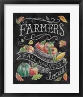 Harvest Chalk II Framed Print