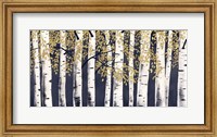 Fresh Forest Indigo Gold Fine Art Print