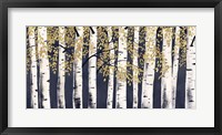 Fresh Forest Indigo Gold Fine Art Print
