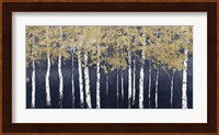 Shimmering Forest Indigo Crop Fine Art Print