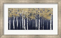 Shimmering Forest Indigo Crop Fine Art Print