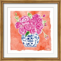 Chinoiserie Roses II Fine Art Print