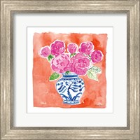 Chinoiserie Roses I Fine Art Print