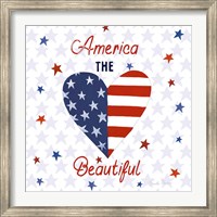 America the Beautiful II Square Fine Art Print