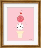 Ice Cream and Cherry II Fine Art Print