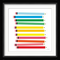 Colored Pencils Fine Art Print