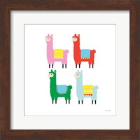 The Llamas Fine Art Print
