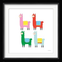 The Llamas Fine Art Print