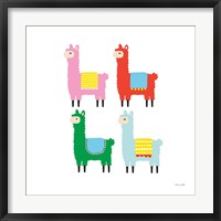 The Llamas Fine Art Print