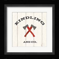 Cabin Life XI Neutral Framed Print