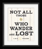 Cabin Life IV Neutral Framed Print