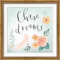 Chase Dreams I Green Fine Art Print