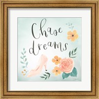 Chase Dreams I Green Fine Art Print