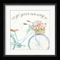 Boho Ride II no Eiffel Tower Fine Art Print