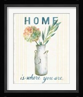 Floursack Home III Framed Print