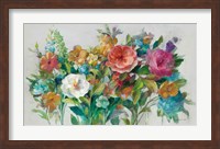 Country Florals Neutral Fine Art Print