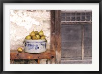 Bushel and a Peck Crock of Pears Fine Art Print