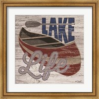 Lake Life Canoe Fine Art Print