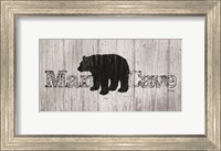Mancave Bear Fine Art Print