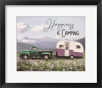 Spring Camping I Fine Art Print