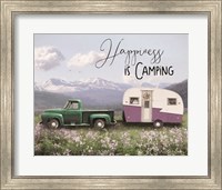 Spring Camping I Fine Art Print