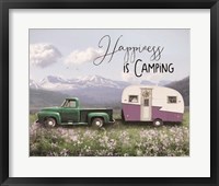 Spring Camping I Fine Art Print
