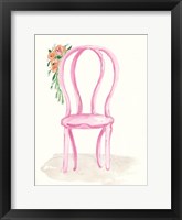 Floral Chair I Fine Art Print