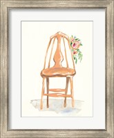 Floral Chair III Fine Art Print