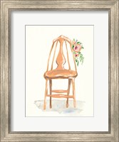 Floral Chair III Fine Art Print