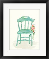 Floral Chair IV Fine Art Print