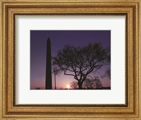 Nightfall at the Washington Monument Fine Art Print