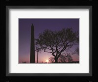 Nightfall at the Washington Monument Fine Art Print