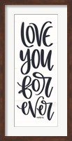 Love You Forever Fine Art Print